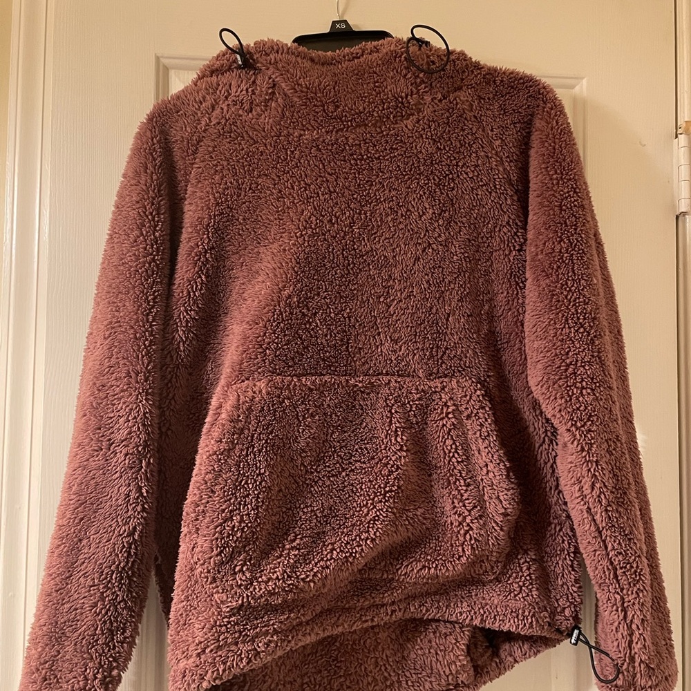 fuzzy VICTORIOUS SECRET SWEATSHIRT
